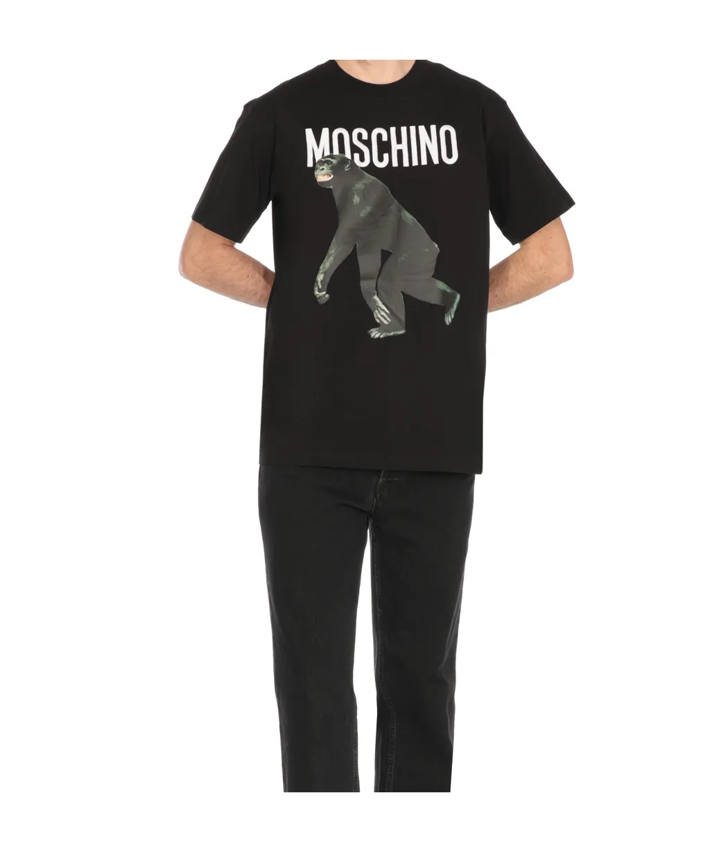 Moschino Logo Printed T-Shirt