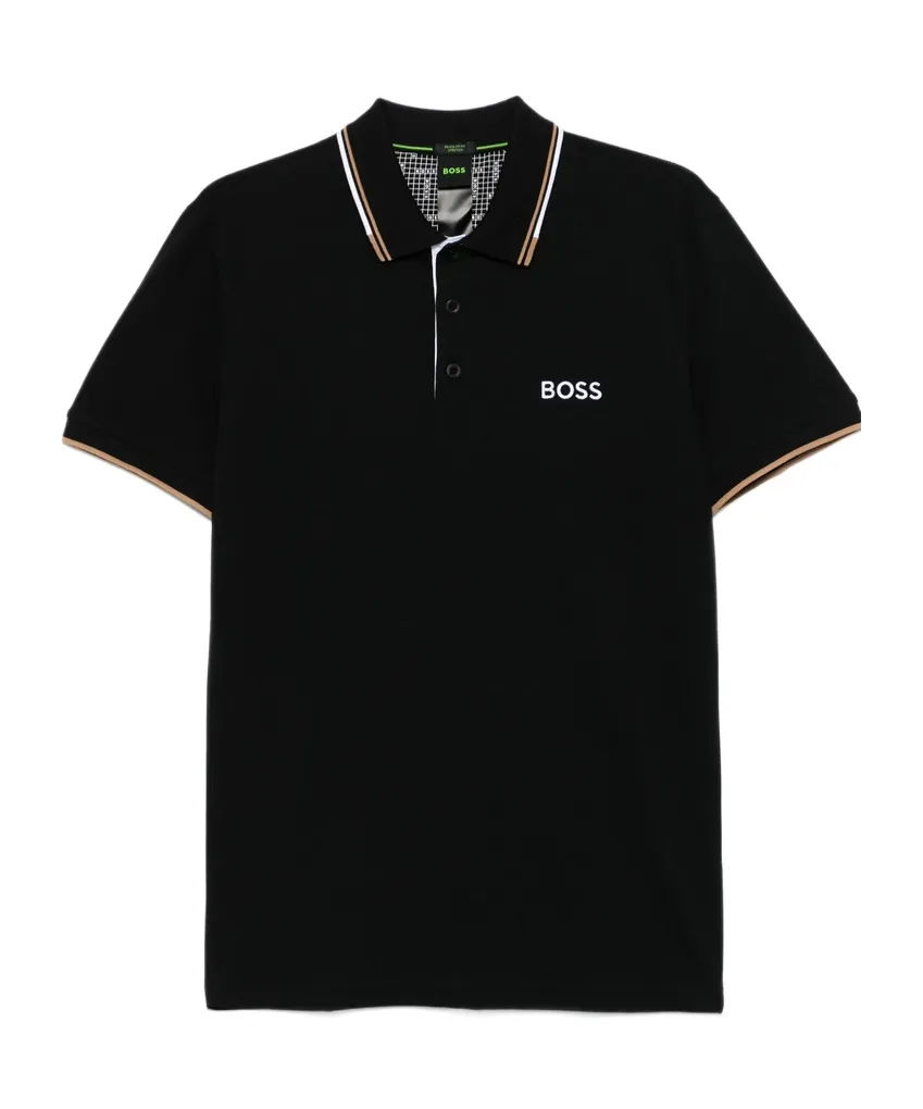 Boss Hugo Boss Logo Embroidered Short-Sleeved Polo Shirt