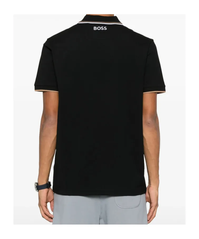 Boss Hugo Boss Logo Embroidered Short-Sleeved Polo Shirt