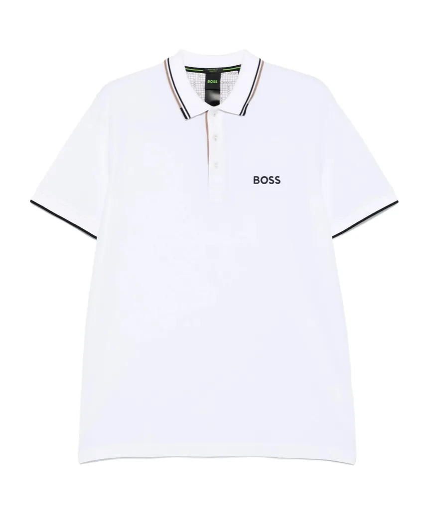 Boss Hugo Boss Logo Embroidered Short-Sleeved Polo Shirt