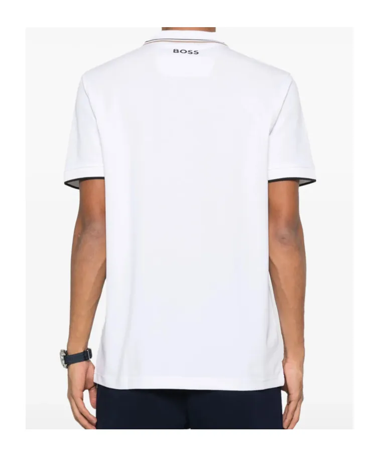 Boss Hugo Boss Logo Embroidered Short-Sleeved Polo Shirt