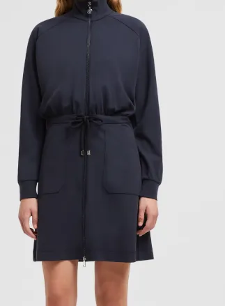 Zip-Up Mini Dress