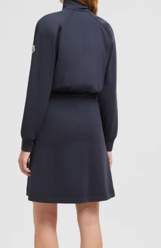 Zip-Up Mini Dress