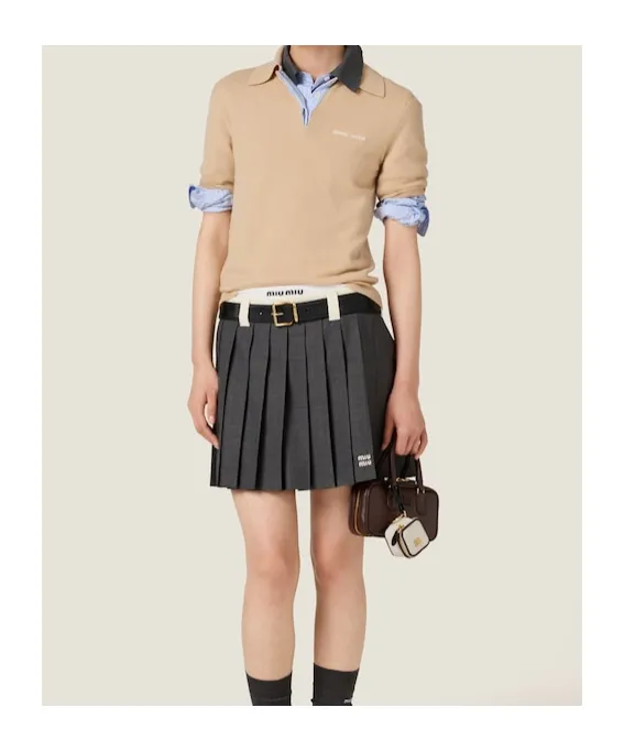 Cashmere Polo Sweater