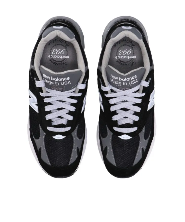 New Balance 993 Core Lace-Up Sneakers