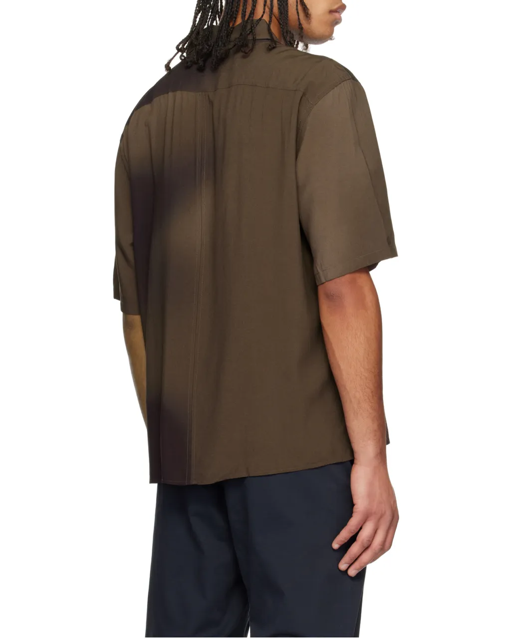Brown Dalton Printed Shirt