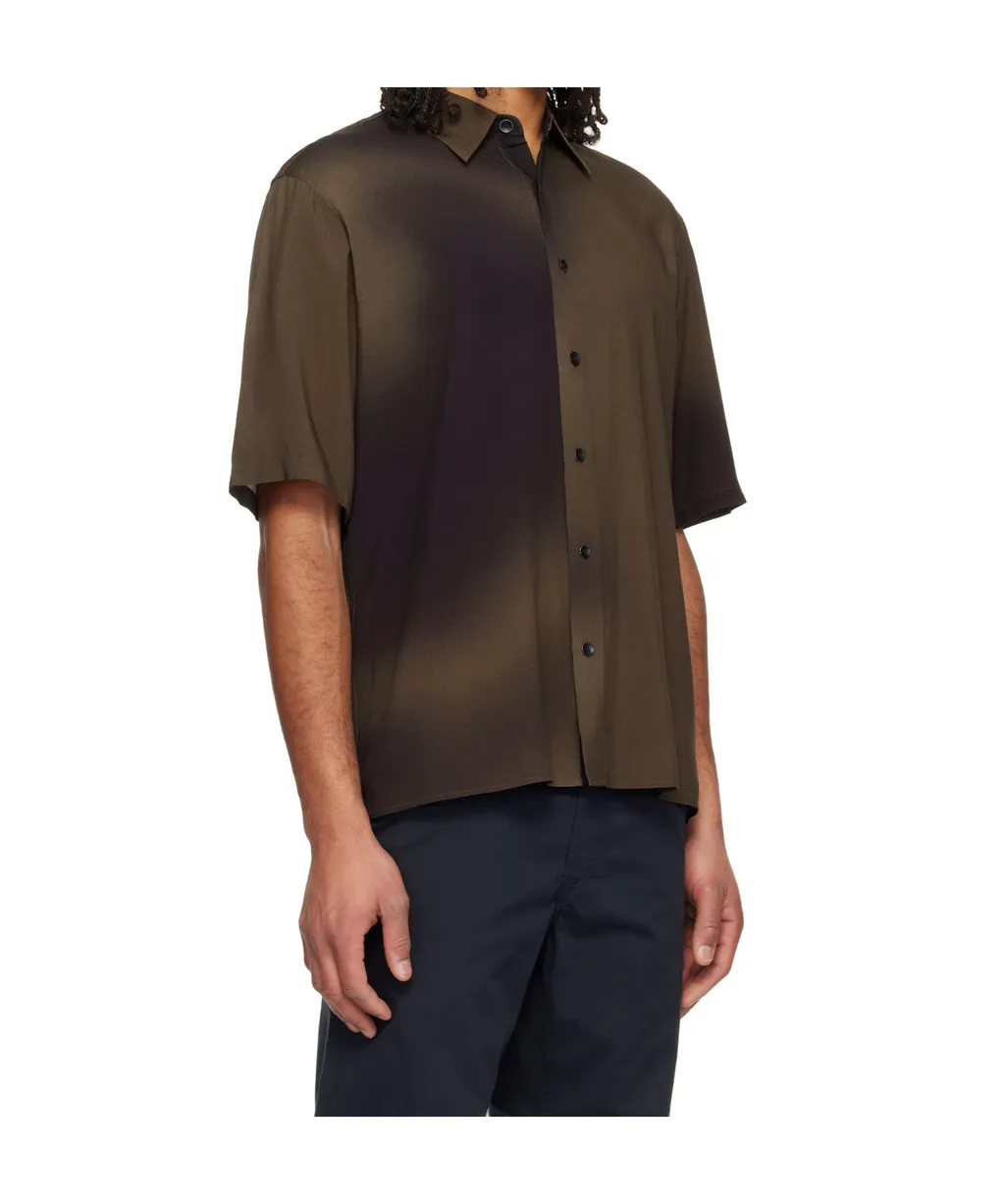 Brown Dalton Printed Shirt