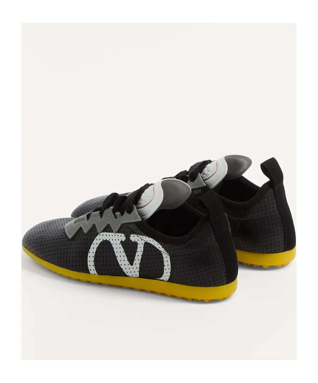 Valentino Logo Lace-Up Sneakers