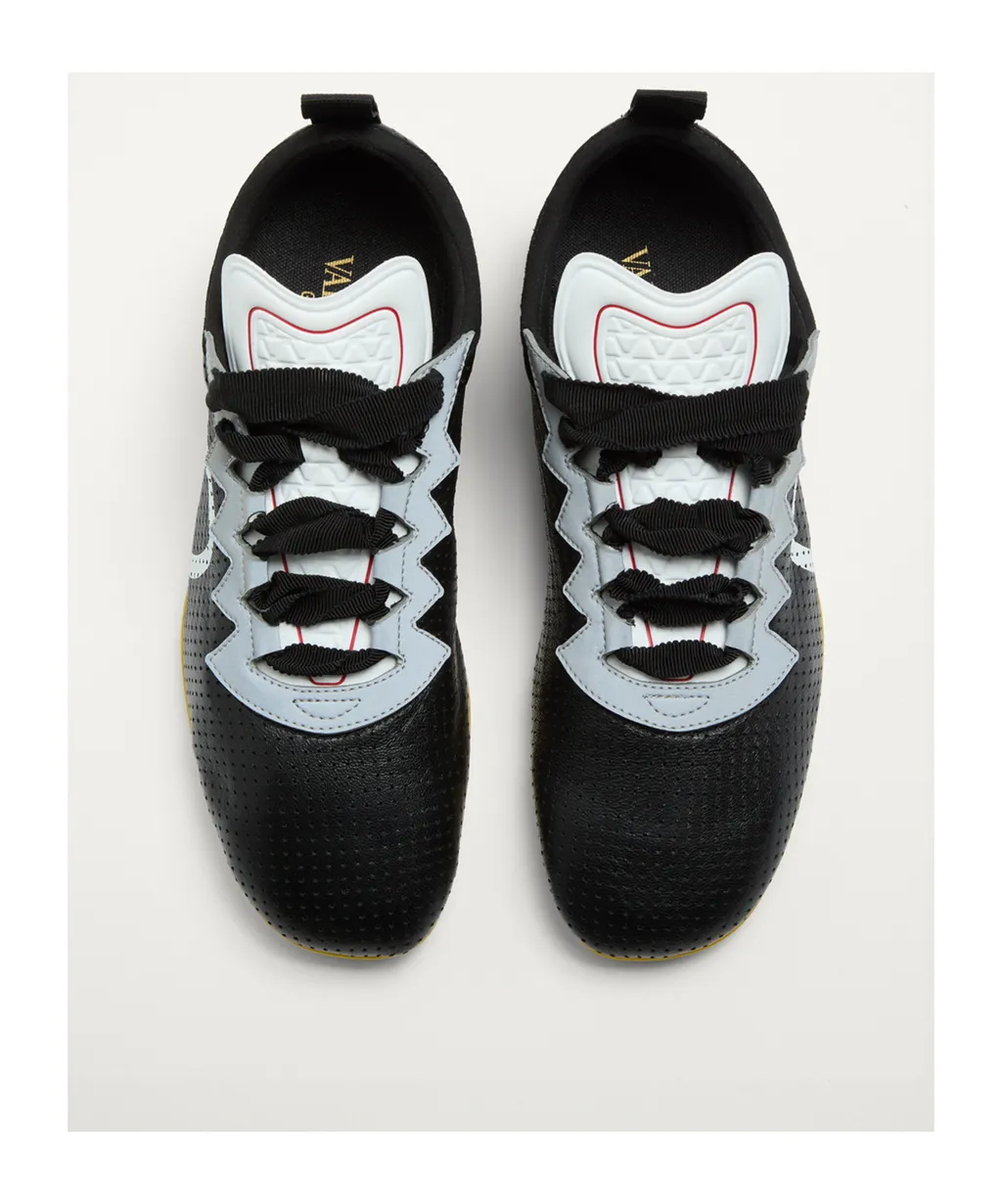 Valentino Logo Lace-Up Sneakers