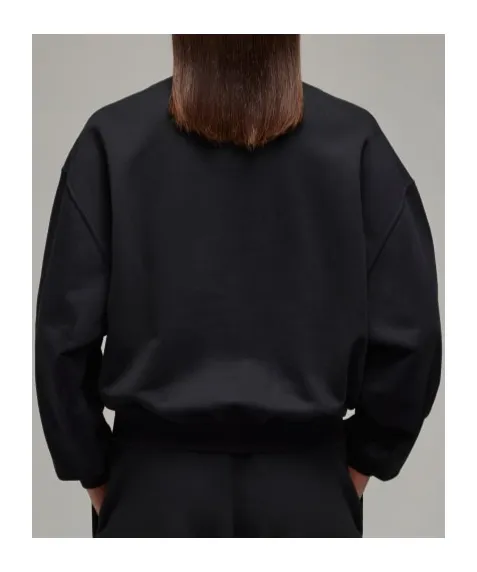 Y-3 Logo Printed Crewneck Sweatshirt