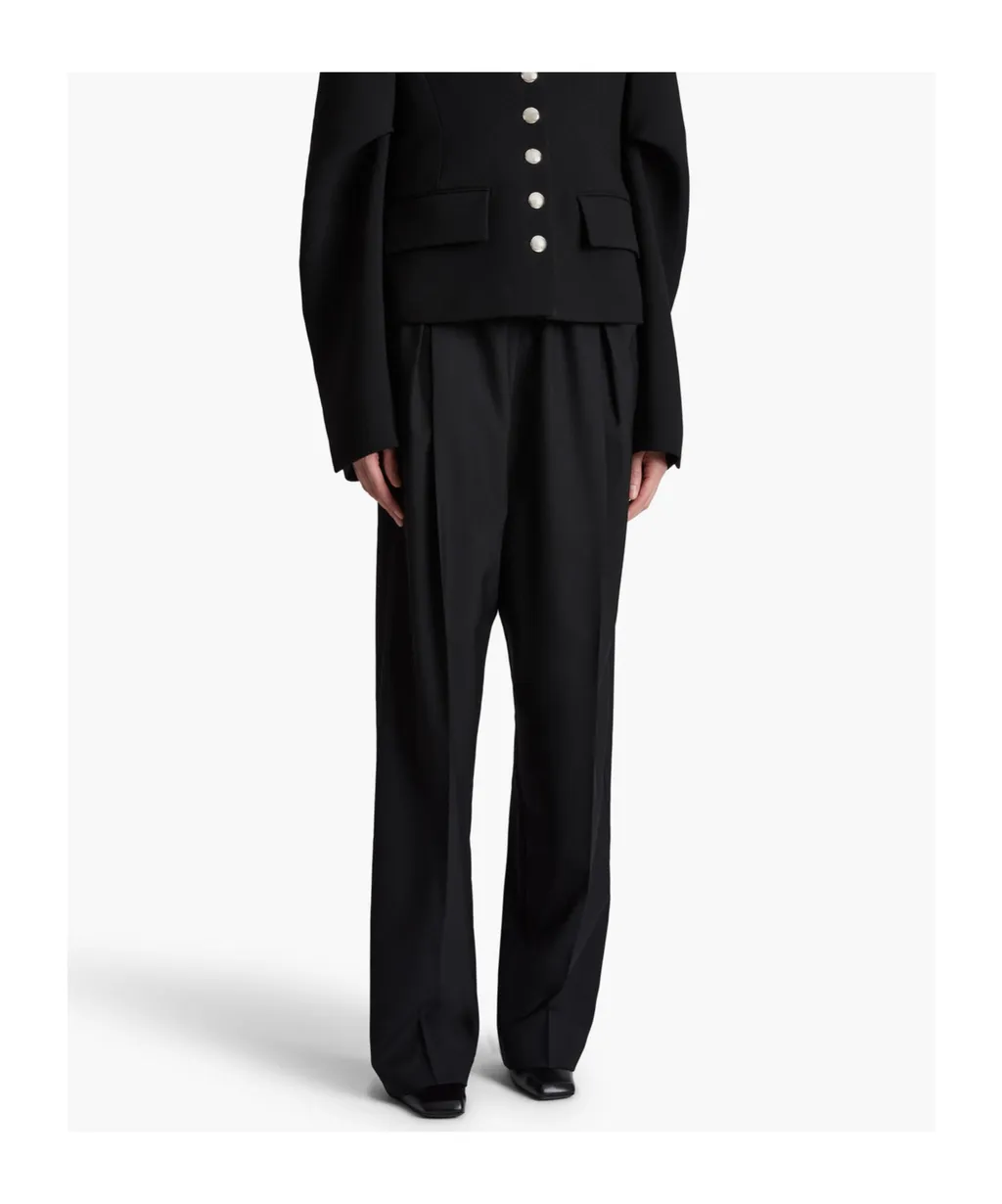 Khaite Twill Trenton Trousers