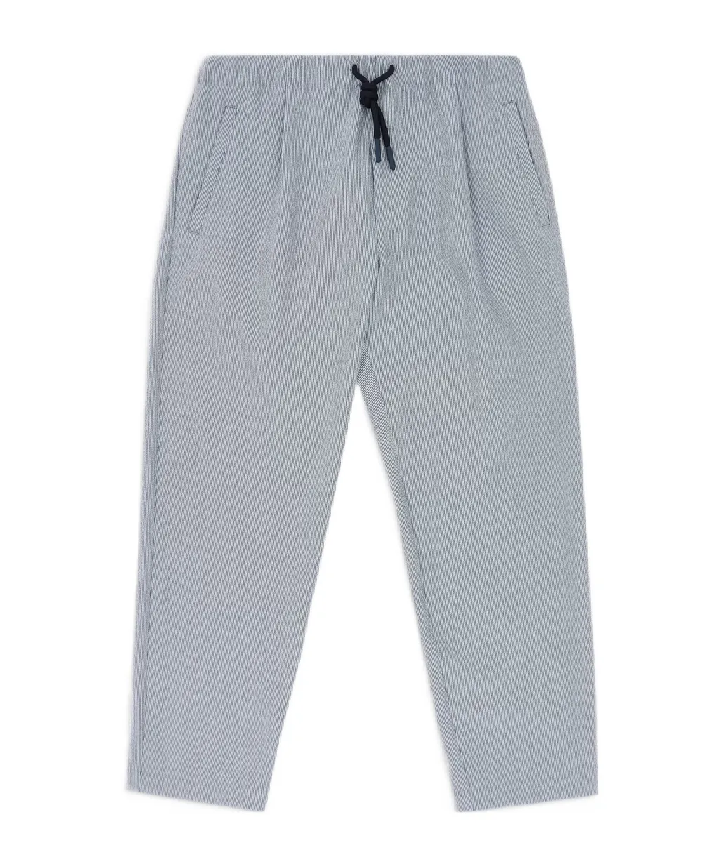 Emporio Armani Kids Tapered Drawstring Trousers