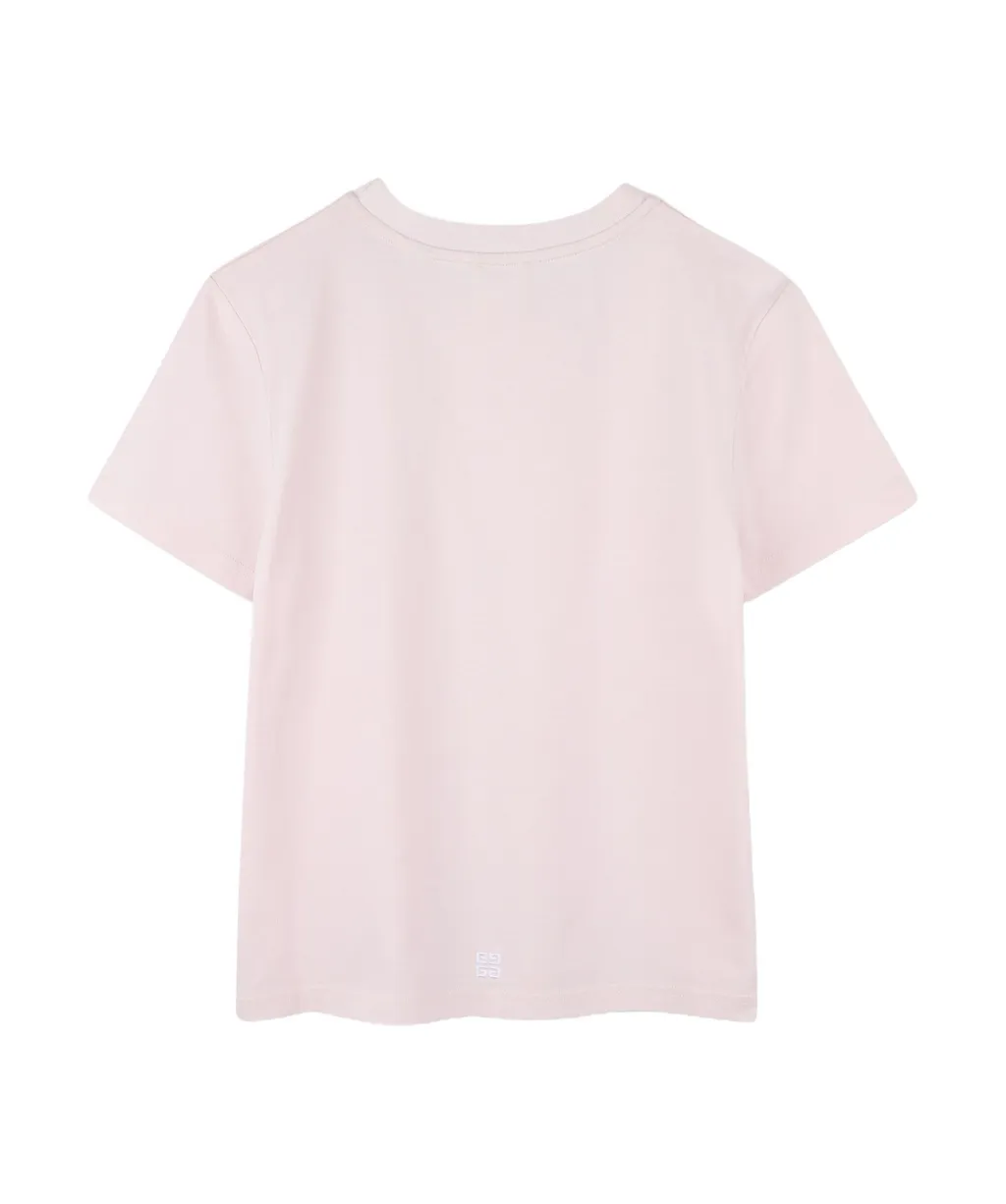 Givenchy Kids Logo-Embroidered Jersey T-Shirt