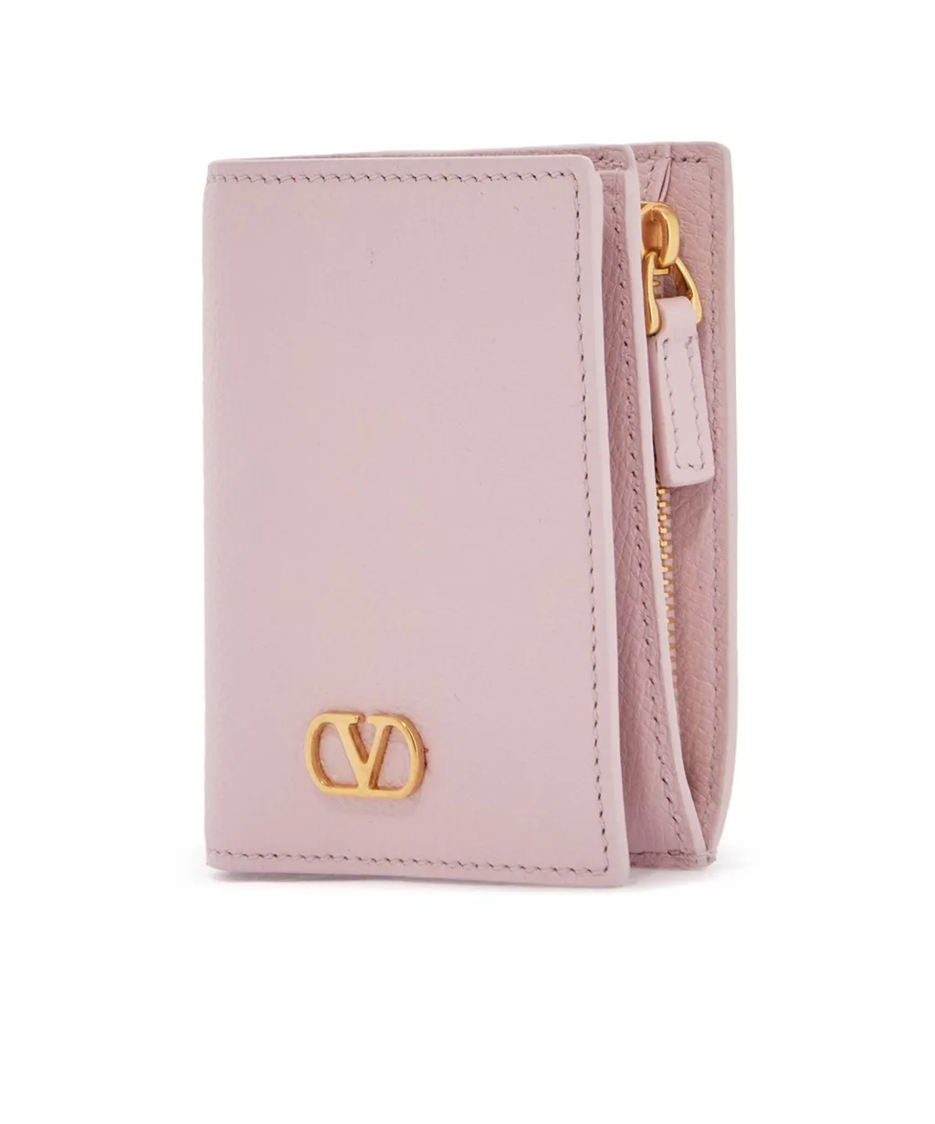 Valentino Vlogo Plaque Bi-Fold Wallet