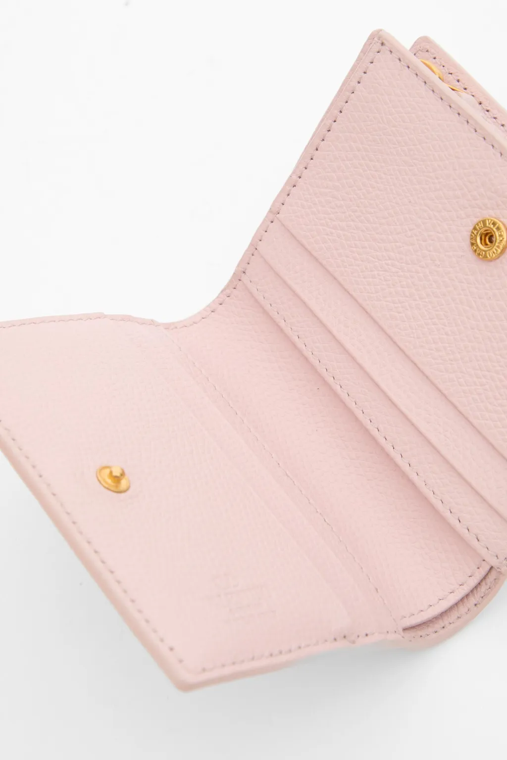 Valentino Vlogo Plaque Bi-Fold Wallet