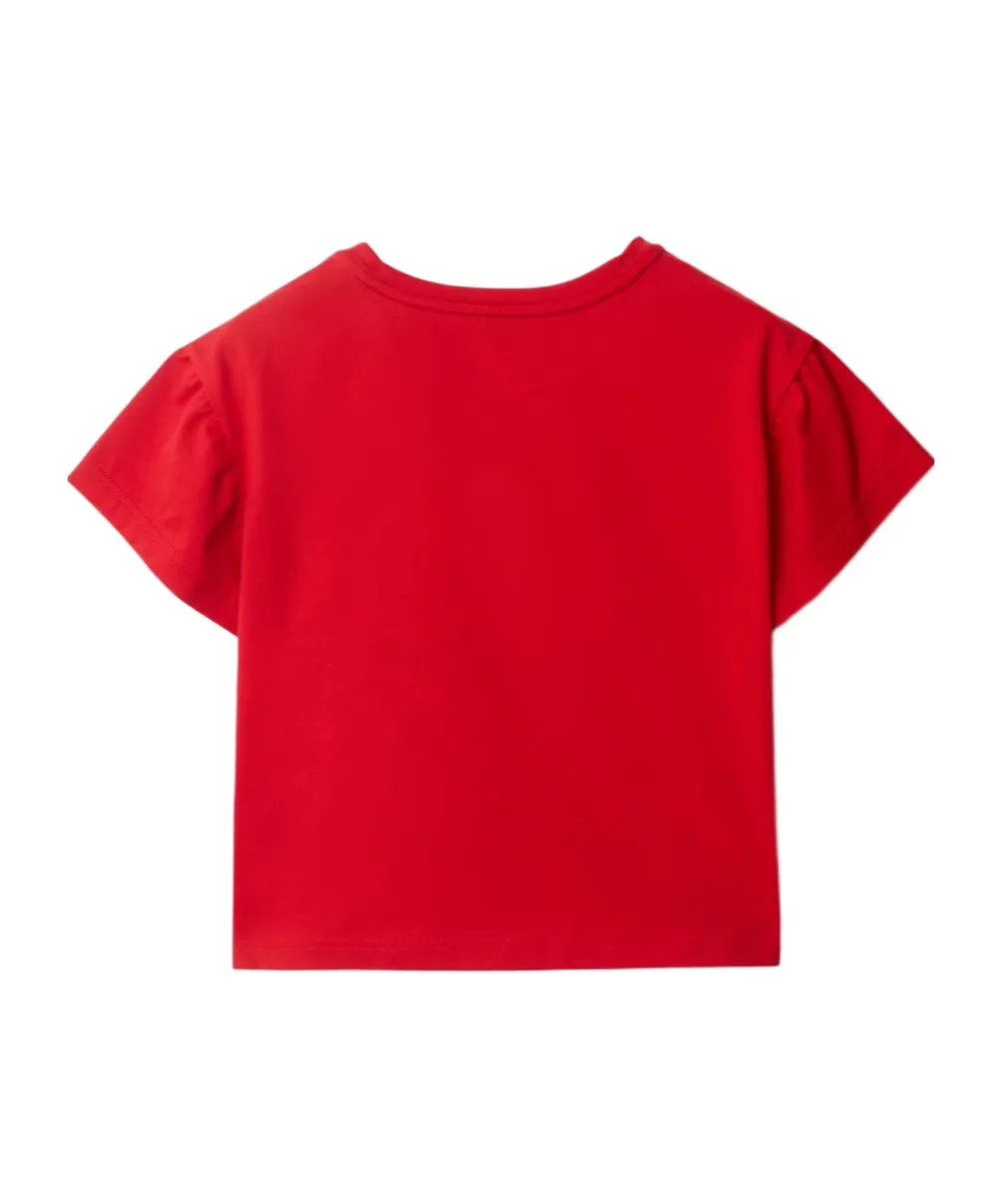 Burberry Kids Rope Equestrian Knight Crewneck T-Shirt