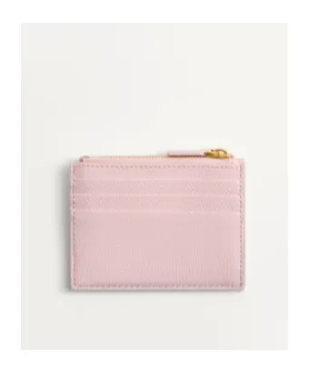 Valentino Vlogo Signature Zip-Up Card Case