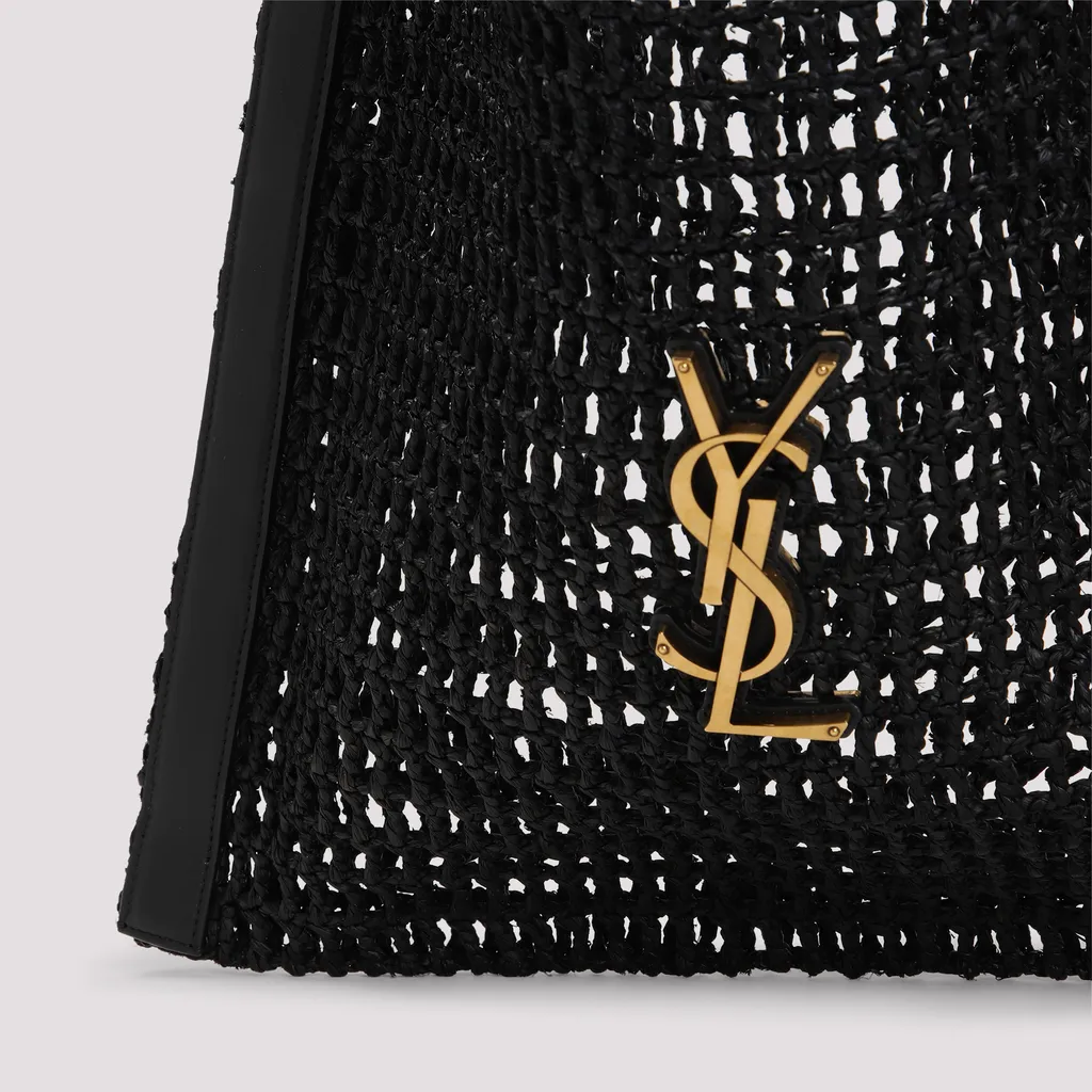 Saint Laurent Logo Plaque Shoulder Bag