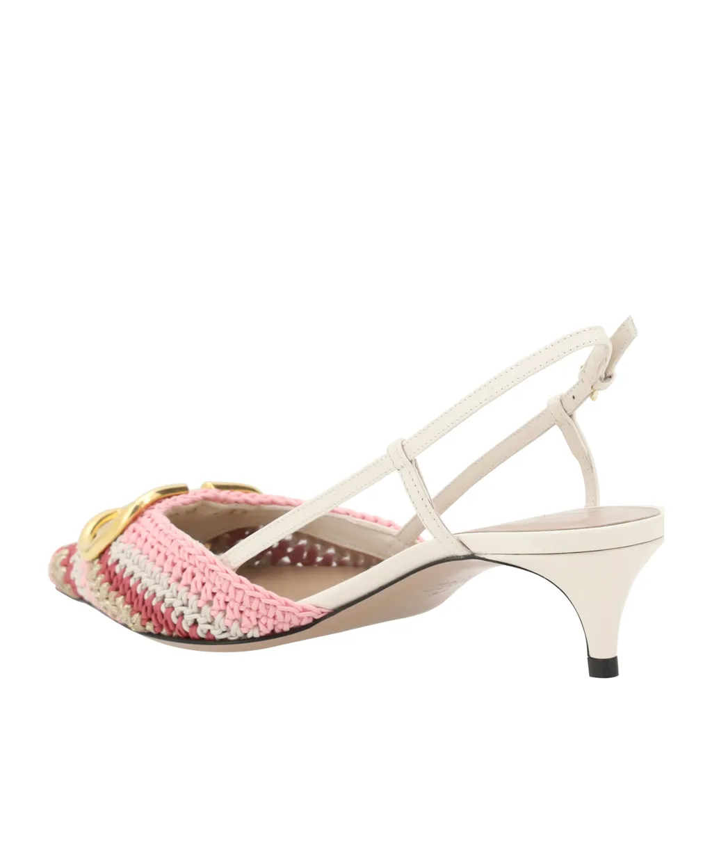 Valentino Vlogo Signature Pointed Toe Pumps