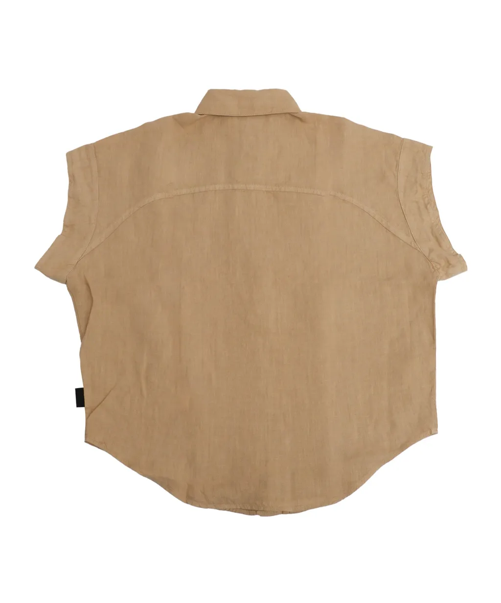Short-Sleeve Button-Up Shirt