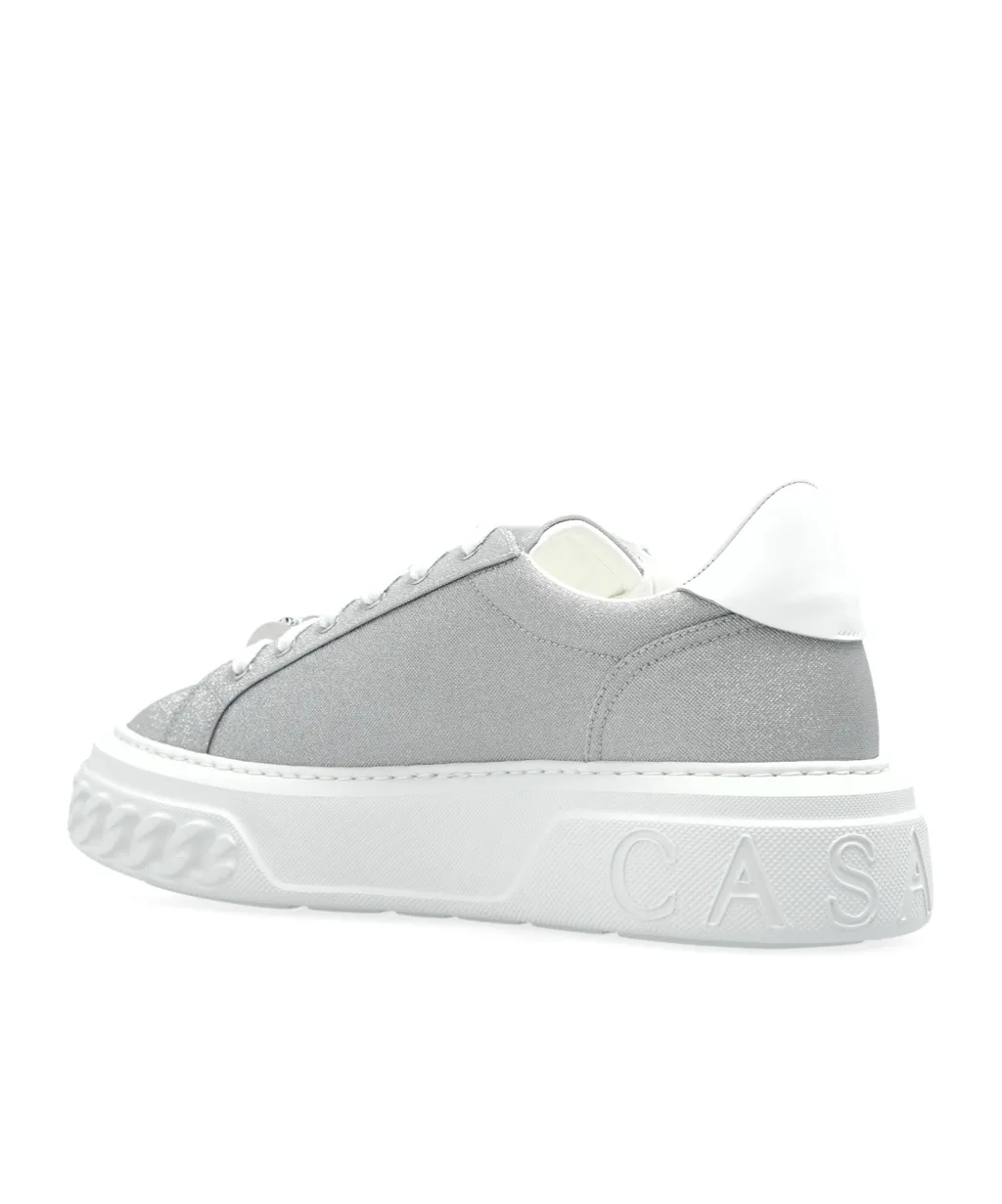 Casadei Chain Detail Platform Sneakers