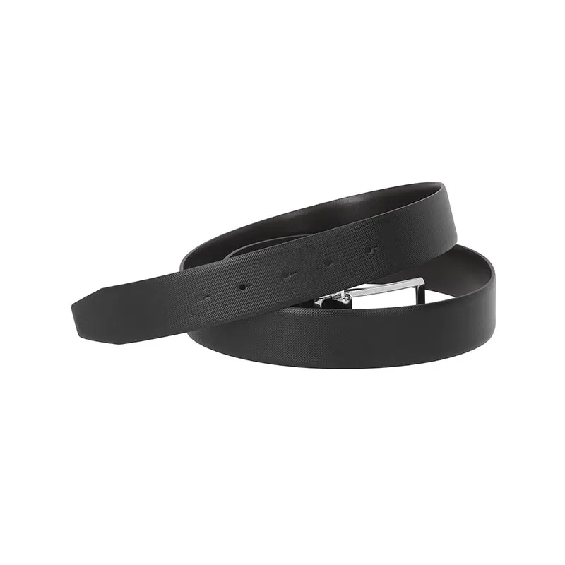 Boss Hugo Boss Logo Engraved Buckle Belt