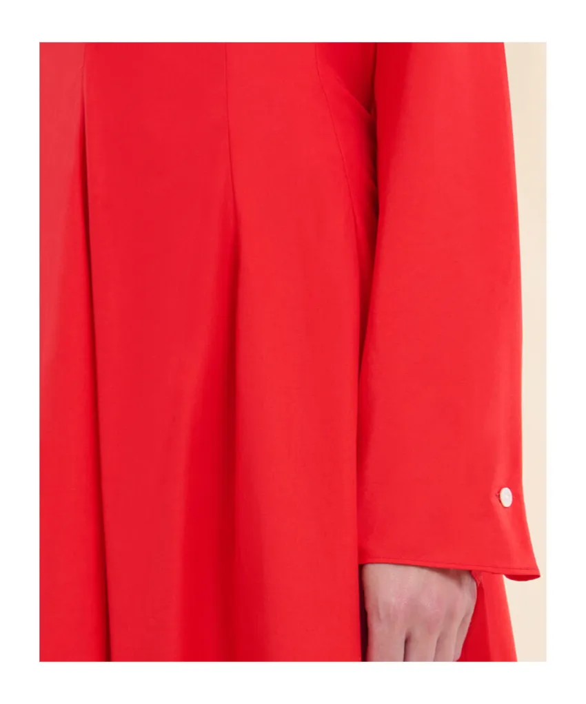 Marni Belted Waist Midi Dress
