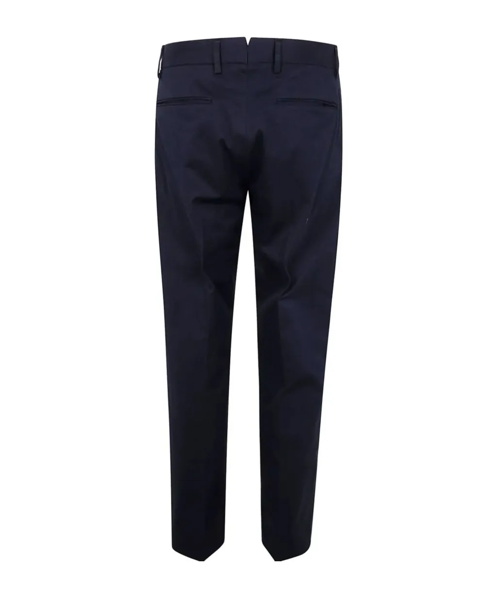 Pressed-Crease Chino Trousers