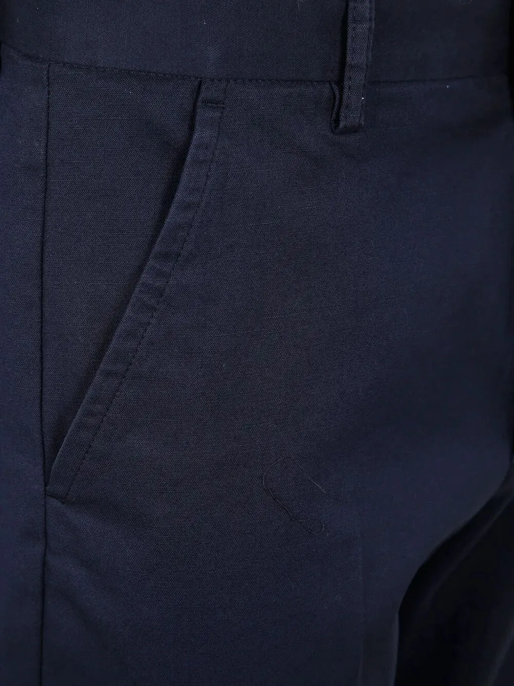 Pressed-Crease Chino Trousers