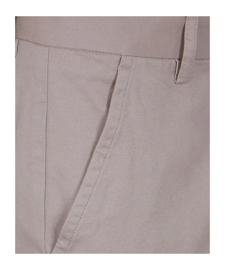 Pressed-Crease Chino Trousers