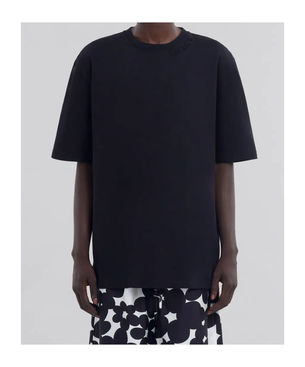 Marni Logo Patch Crewneck T-Shirt