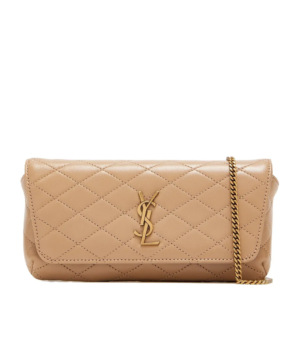 Saint Laurent Gaby Chain Phone Holder