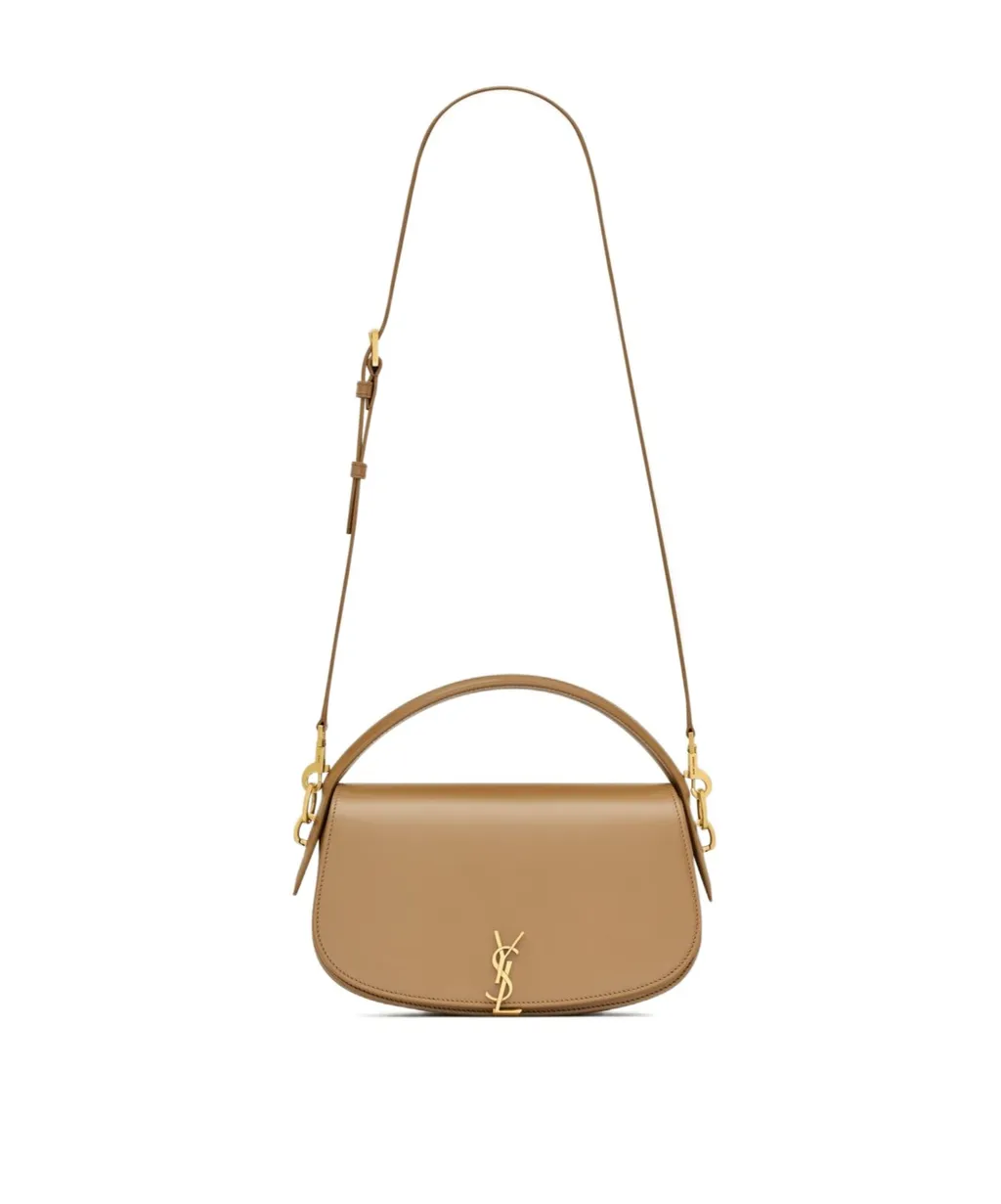 Saint Laurent Voltaire Logo Plaque Shoulder Bag