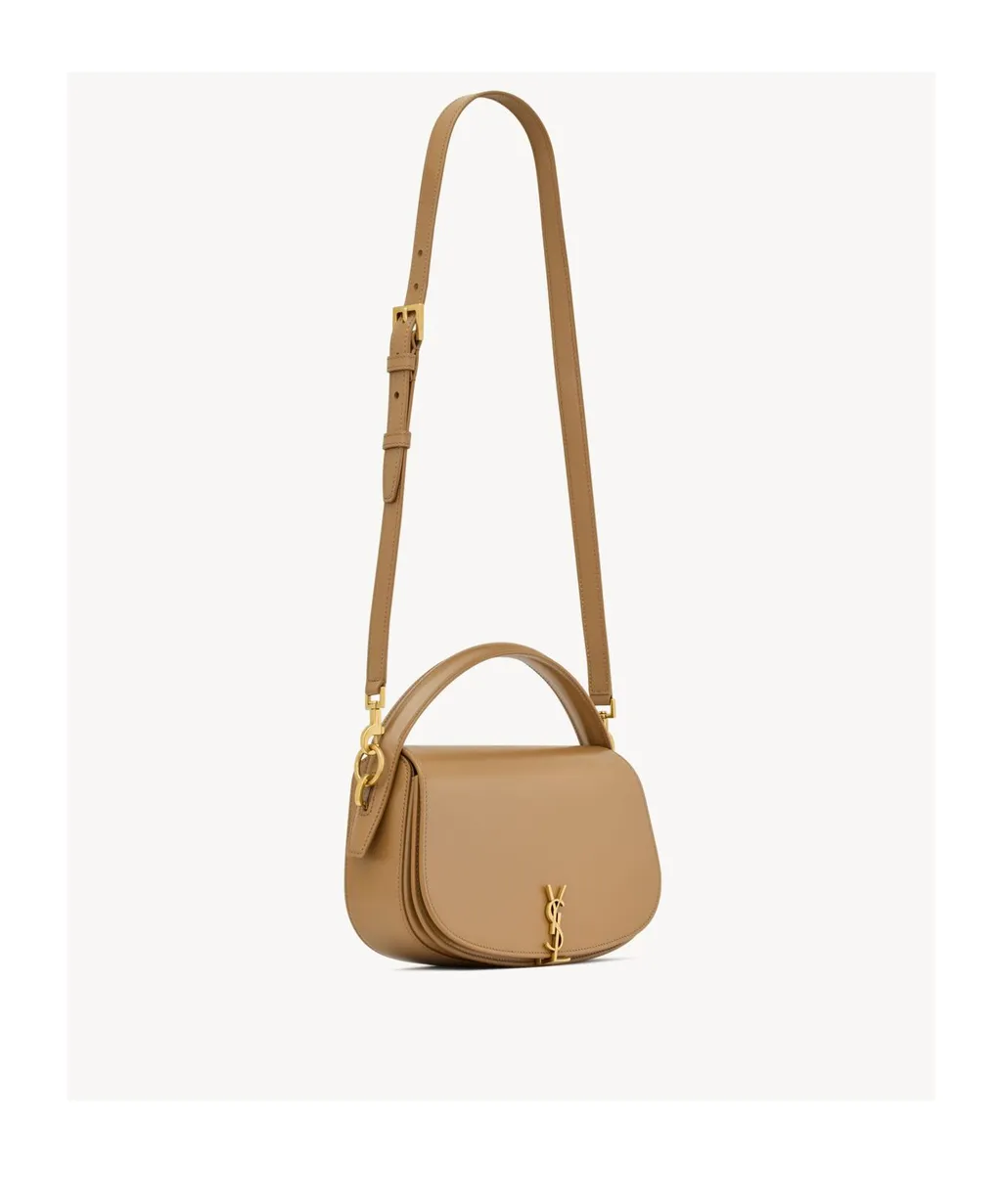 Saint Laurent Voltaire Logo Plaque Shoulder Bag