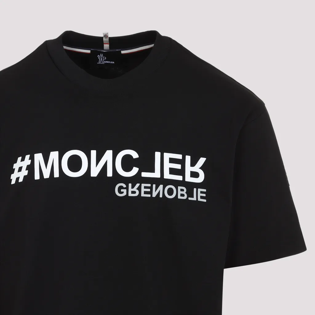 Moncler Grenoble Logo Printed Crewneck T-Shirt