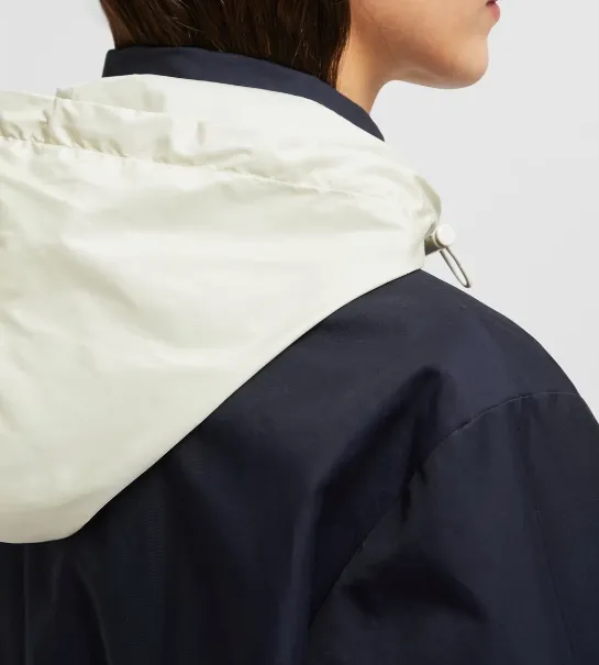 Moncler Janze Hooded Twill Short Down Jacket