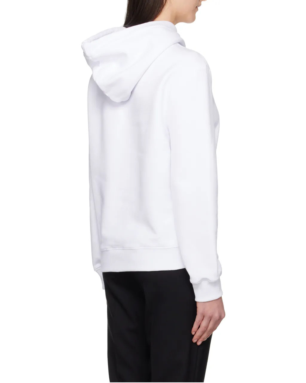 Sequinned-Logo Hoodie