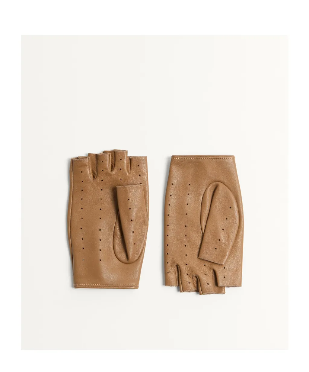 Vlogo Signature Nappa Fingerless Gloves