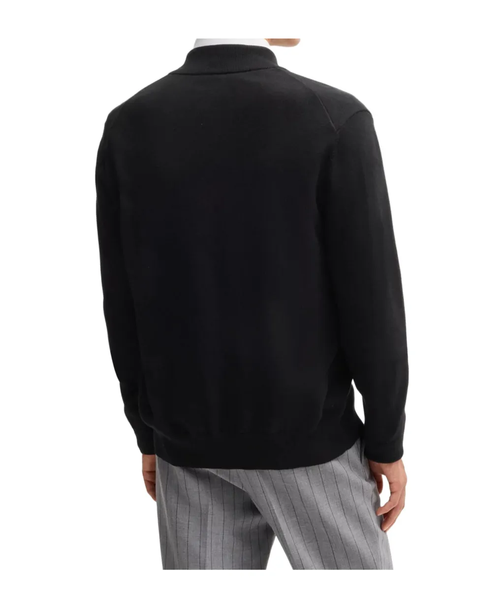 Knitted Zipper Cardigan