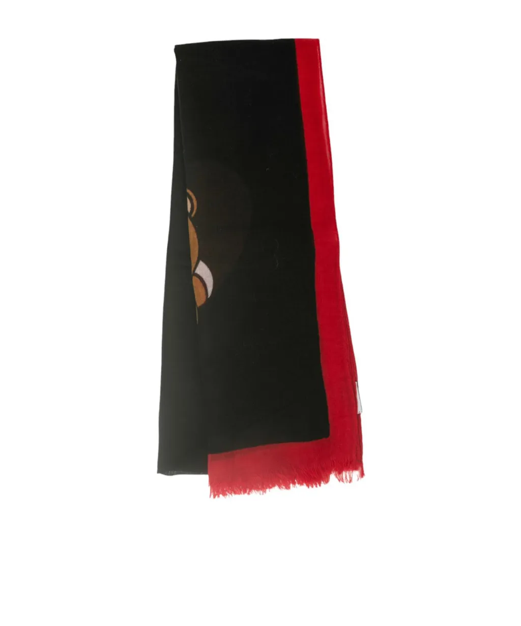 Teddy Bear Print Scarf