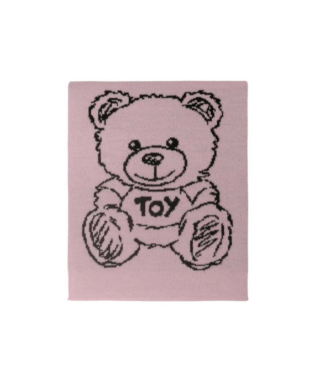 Teddy Bear Pattern Scarf