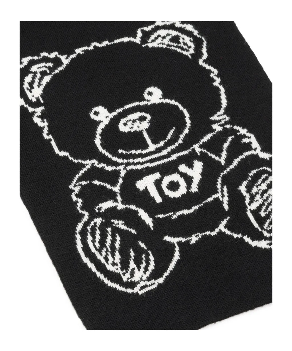 Teddy Bear Pattern Scarf