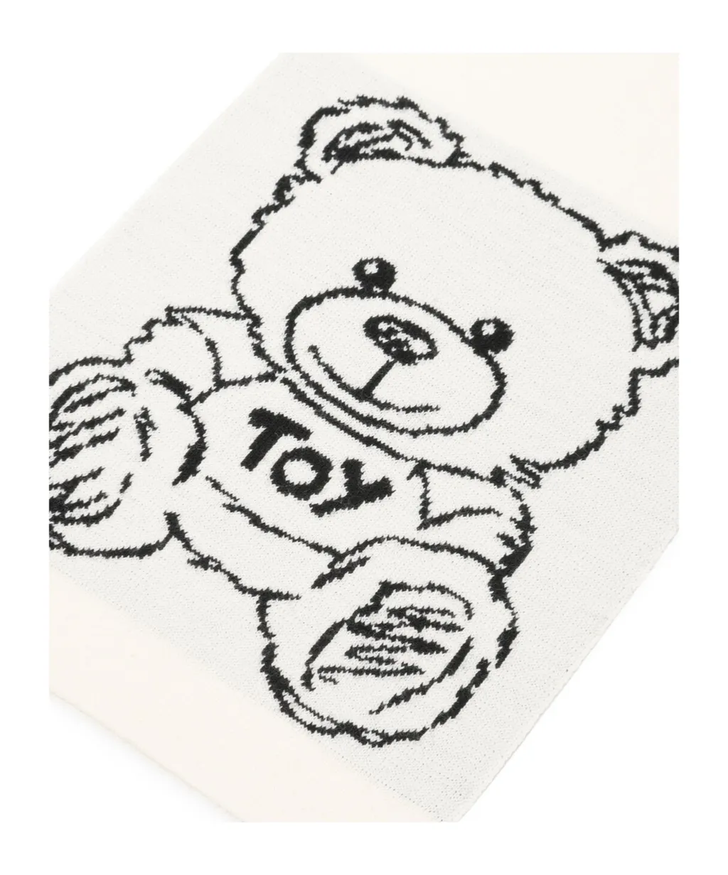 Teddy Bear Pattern Scarf