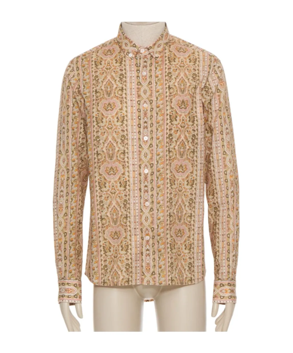 Valentino All-Over Patterned Button-Up Shirt