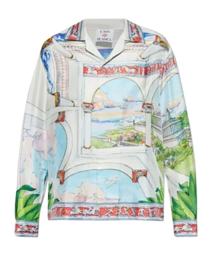 Casablanca Le Passage Satin Shirt