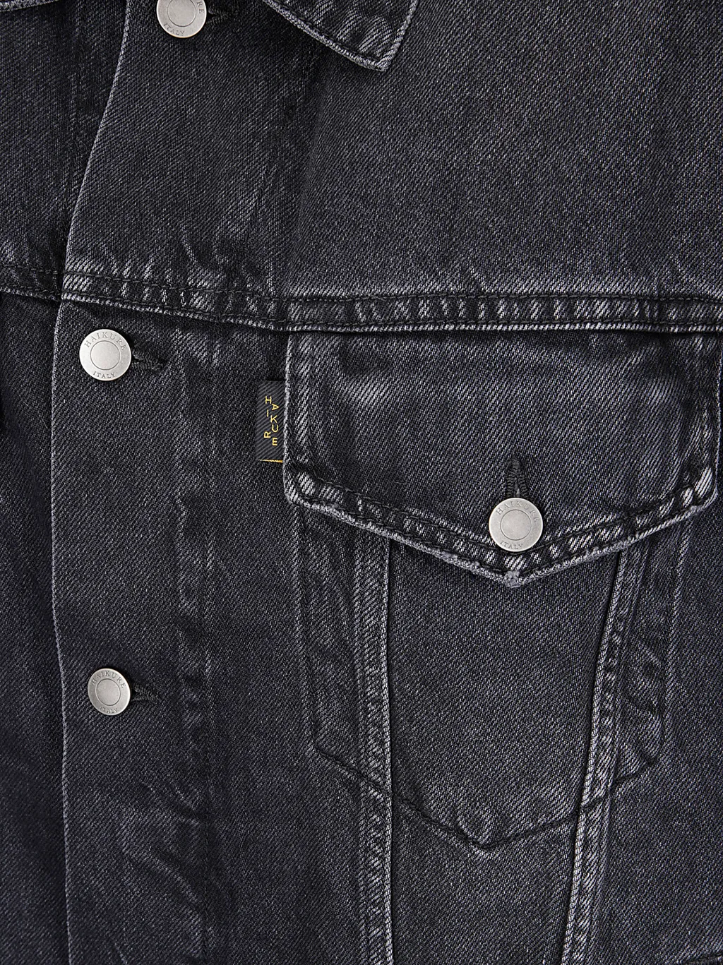 Single-Breasted Denim Vest