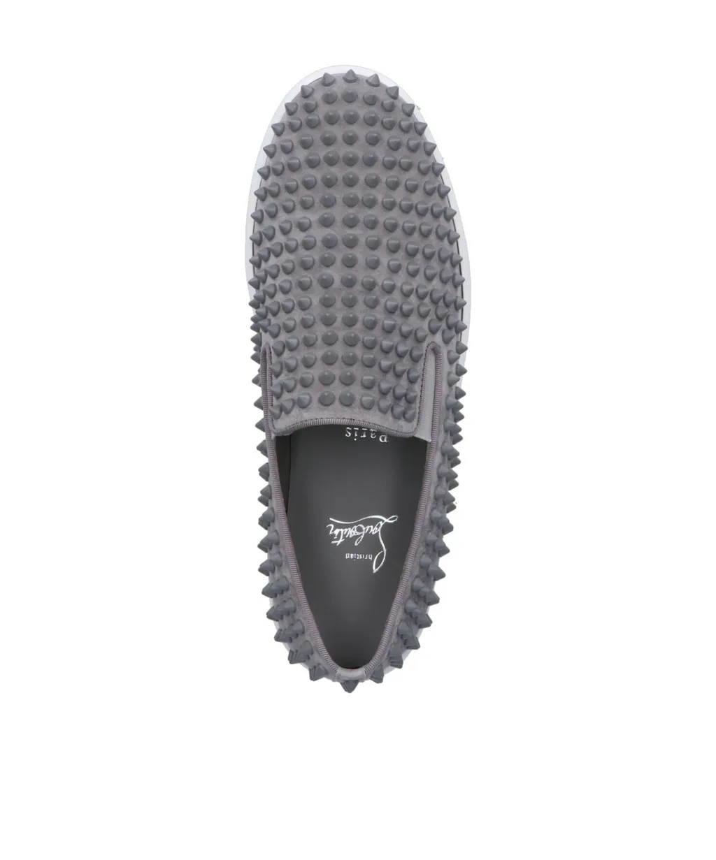 Christian Louboutin Stud Embellished Slip-On Sneakers