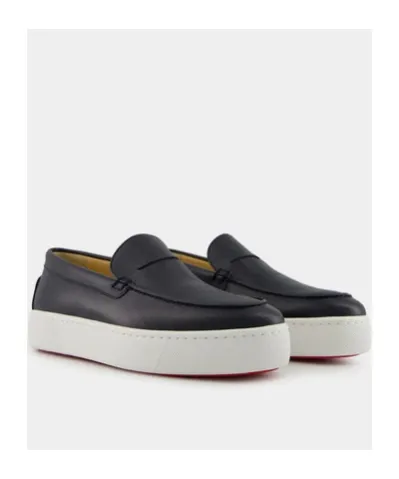 Christian Louboutin Almond Toe Slip-On Sneakers