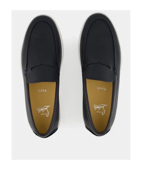Christian Louboutin Almond Toe Slip-On Sneakers