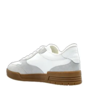 Moschino Logo Embossed Lace-Up Sneakers